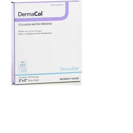 COLLAGEN MATRIX DRSG 2X2 10/BX