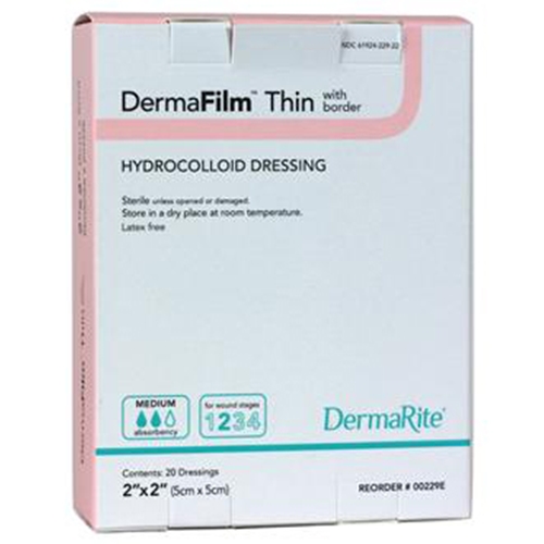 HYDROCOLLOID DERMAFILM X-THIN
