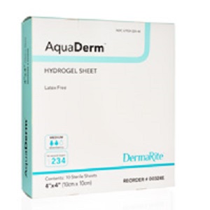 HYDROGEL (AQUADERM) DRSG 4X4