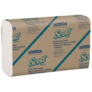 TOWELS MULTIFOLD WHITE (SCOTT)