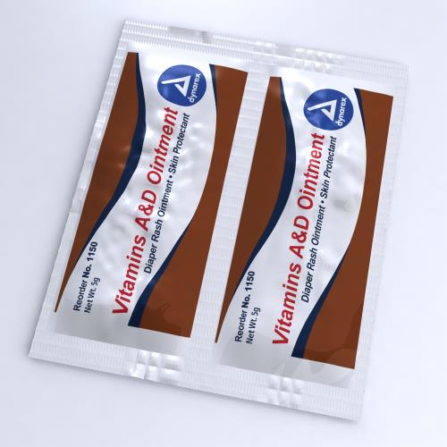 A & D OINTMENT PACKETS 144/BX