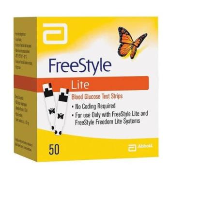 FREESTYLE LITE TEST STRP 50/BX