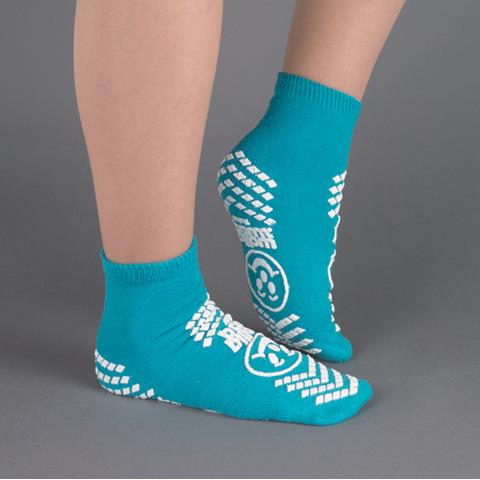 SOCKS DOUBLE TREAD LGE TEAL