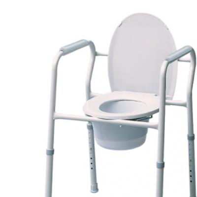 COMMODE 3 IN 1 STEEL