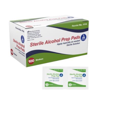 ALCOHOL PREP PADS ST MD