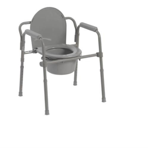COMMODE FOLDING STEEL 1/CASE