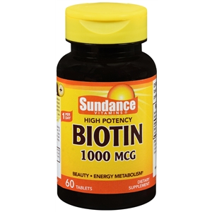 BIOTIN TABS 1000MCG 120\BT