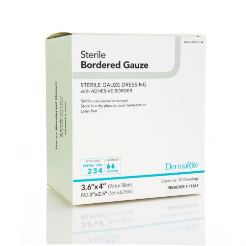 GAUZE ST WOUND DRSG 4" X 14"