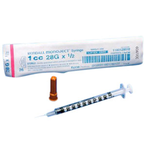 SYRINGE ONLY 1CC LUER SLIP TIP