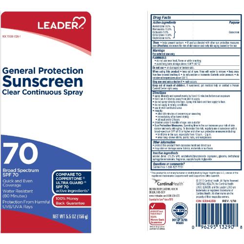 SUNSCREEN SPF70 SPRAY 5.5 OZ