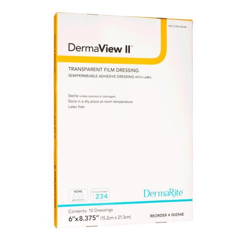 TRANSPARENT FILM DRSG 8X12