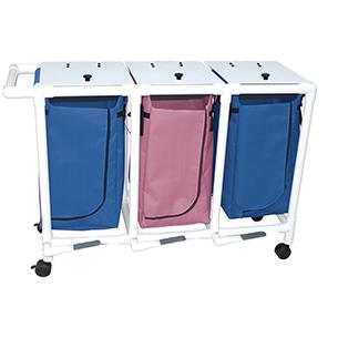 HAMPER TRIPLE 14.46GL W/FOOTPE