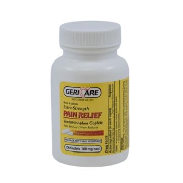 ACETAMINOPHEN CAPS 500MG 100/B