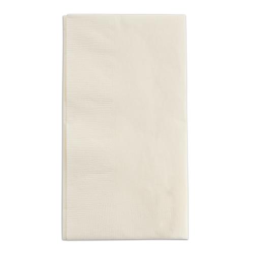 NAPKINS DINNER 2-PLY 15X17 WHT