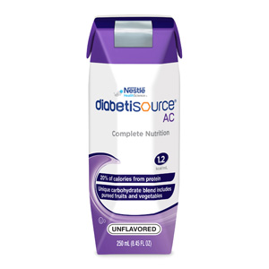 DIABETISOURCE AC UNFLV 8OZ 24/