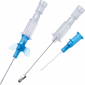 IV CATHETER 22G X 1" BLUE 50/B