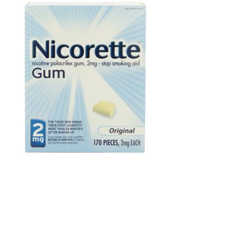 NICORETTE GUM 2MG 110/BX