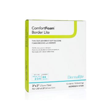 COMFORTFOAM BDR LITE 3X3 10/BX