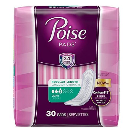 POISE PAD LIGHT ABSRB REGULAR
