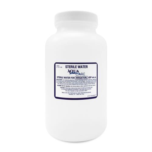 STERILE WATER IRRIG 500ML 18/C