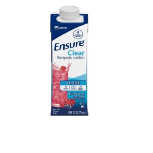 ENSURE CLEAR MIXED BERRY 8OZ