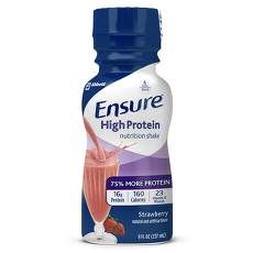 ENSURE HIGH PROTEIN STRAW 8OZ