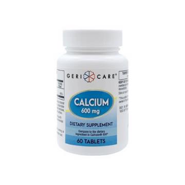 CALCIUM CARBONATE 600MG 60/BT