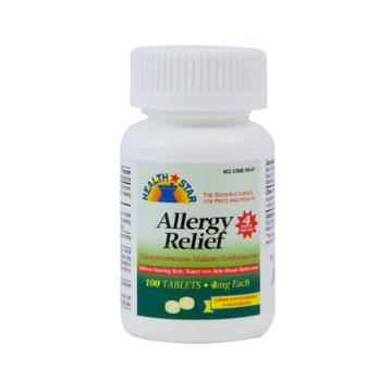 ALLERGY RELIEF 4MG 100/BT