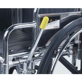 BRAKE LEVER EXTENDER YEL 8"