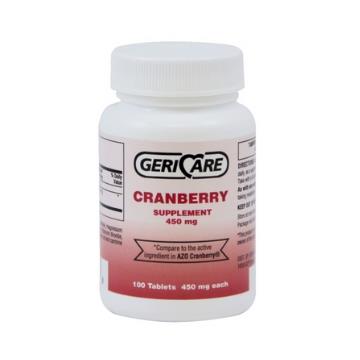 CRANBERRY TABS 450MG 100/BT