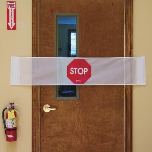 STOP SIGN STRIP RED 12" X 48"
