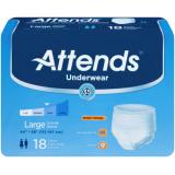 UNDERWEAR ATTENDS LARGE 72/CS