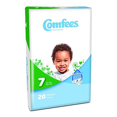 DIAPERS BABY COMFEES SZ 7