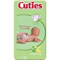 DIAPERS BABY CUTIES SZ 2 168/C