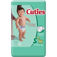 DIAPERS BABY CUTIES SZ 5 108/C