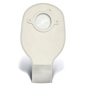 CVT-DRAIN OSTOMY POUCH W/FLNGE