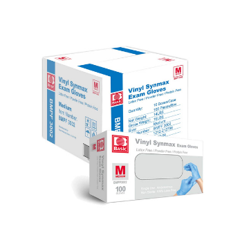 GLOVES VINYL SYNMAX MEDIUM