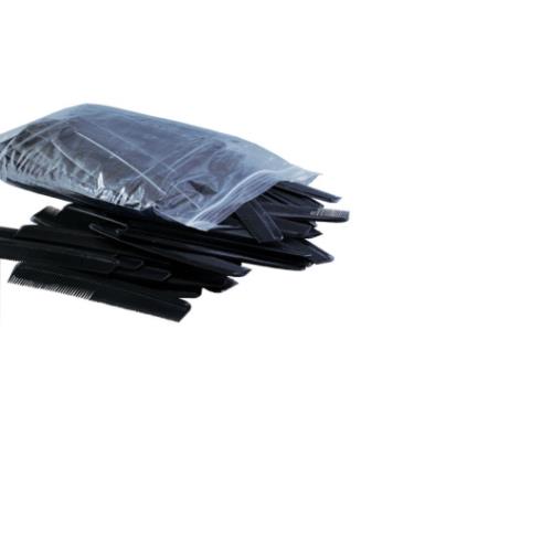 COMB 7" BLACK 144/BAG