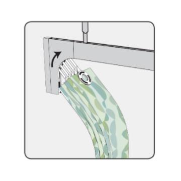 CURTAIN QUICKLOAD PP W/NFC TAG