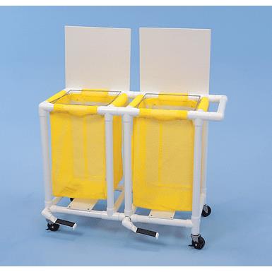 HAMPER DOUBLE 33GL W/FOOTPEDAL