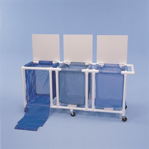 HAMPER TRIPLE 33GL W/FOOTPEDAL