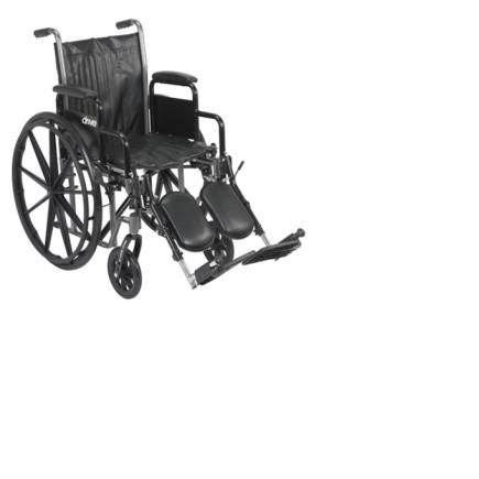 WHEELCHAIR SILVER SPORT 2 20"