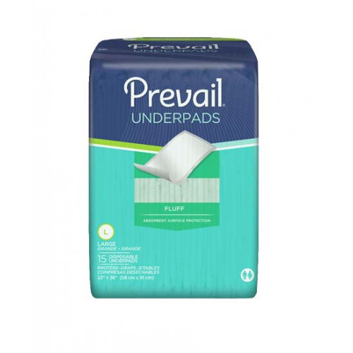 UNDERPADS PREVAIL 23X36 150/CS