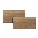 BED H/F BOARDS SOLAR OAK 42"