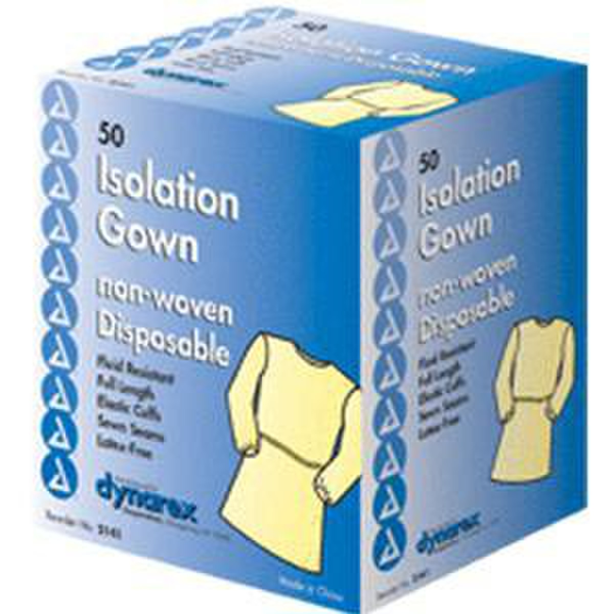 ISOLATION GOWNS 50/CS