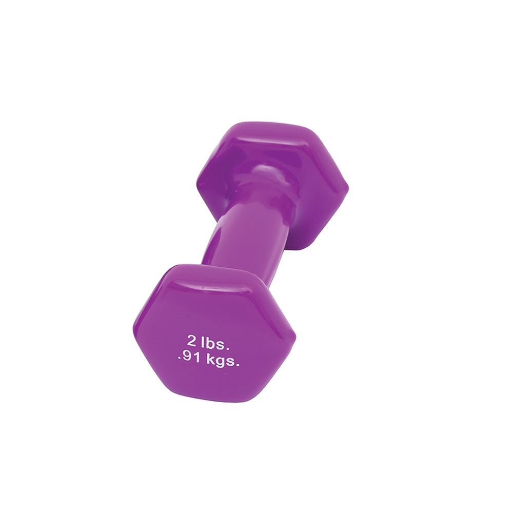 DUMBBELL 2LB VINYL COATED